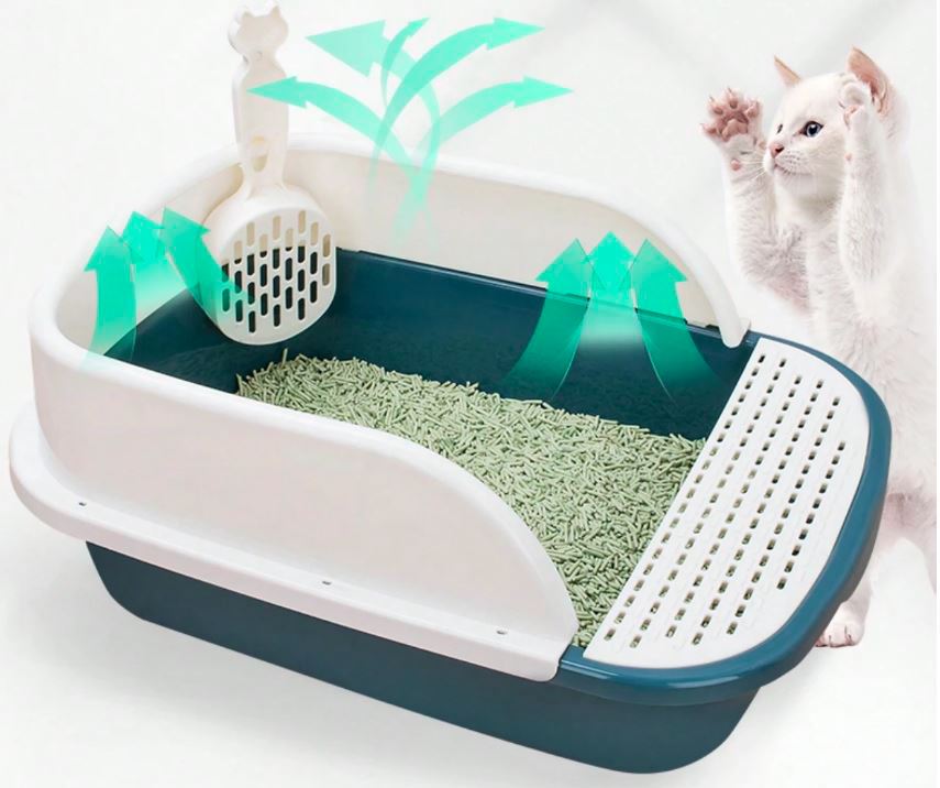 ARENERO PARA GATO SEMICERRADO CLEANLY