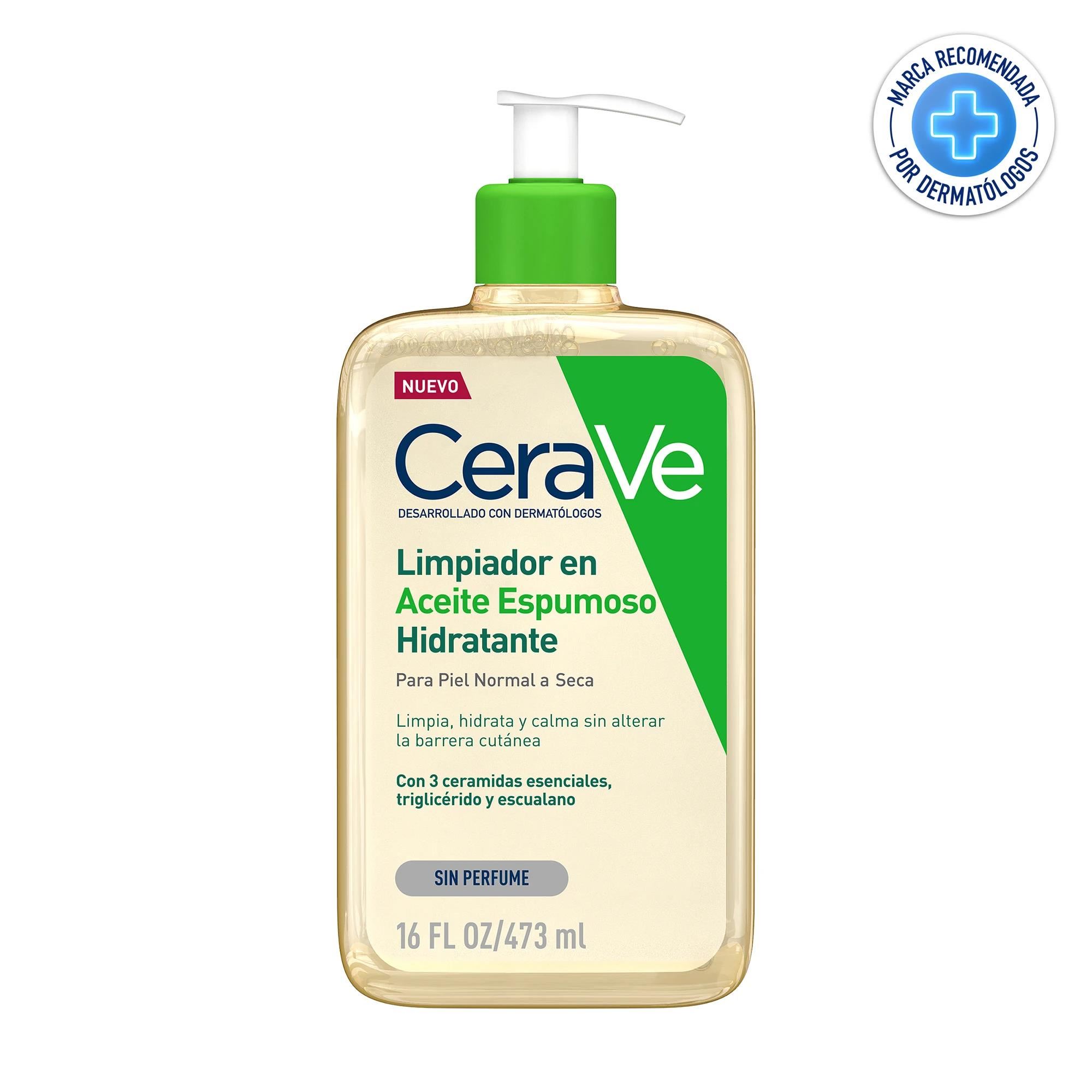 CeraVe Limpiador en Aceite Espumoso Hidratante 473ml