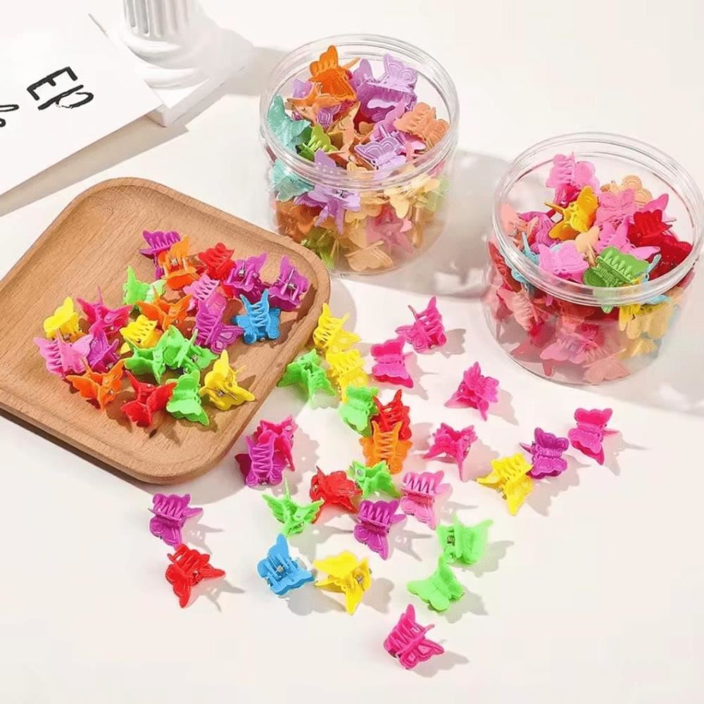 Set x 100 Ganchos Piojitos Para Niñas de Colores Variados