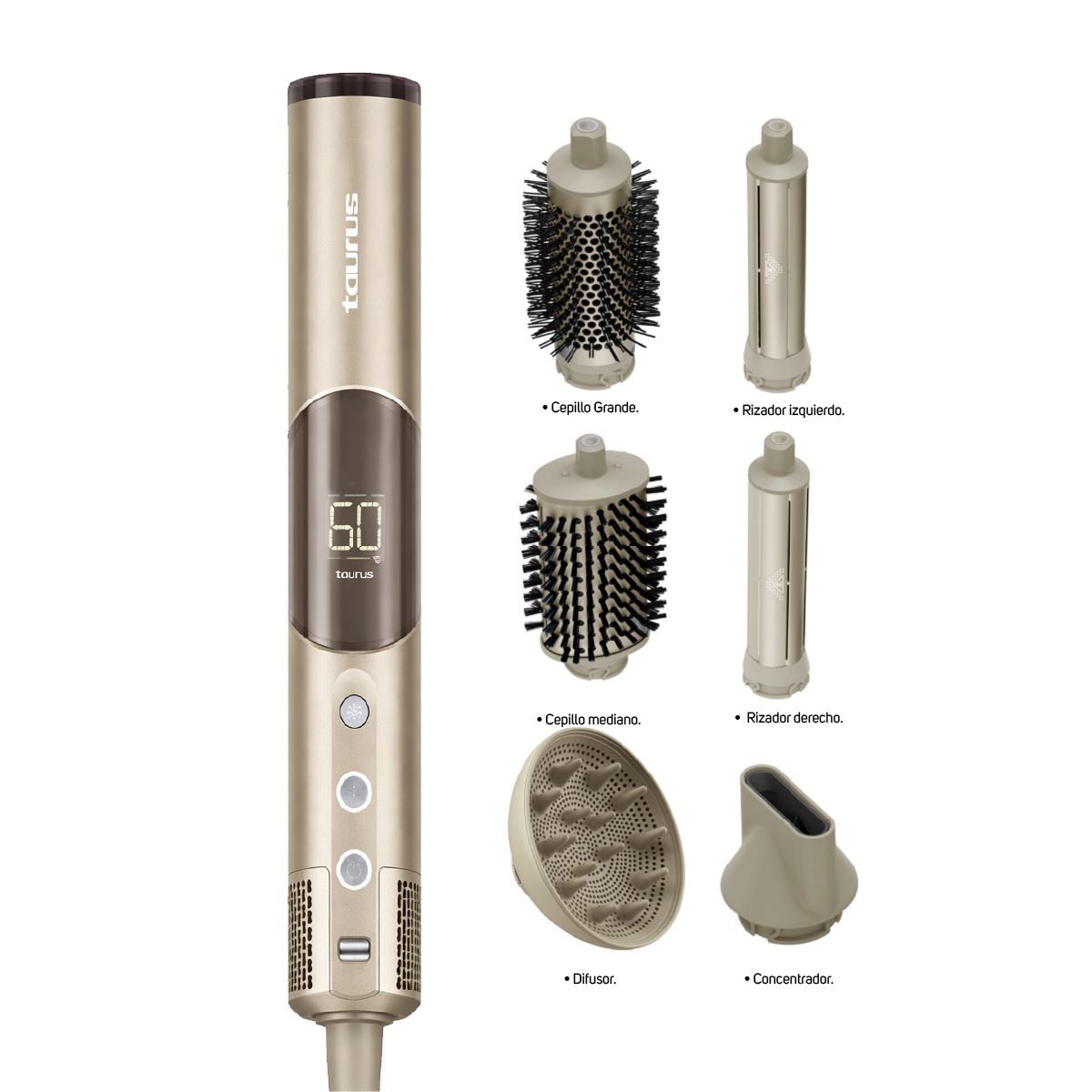 CEPILLO MOLDEADOR MOD. AIR PRO FLEX 6 IN 1