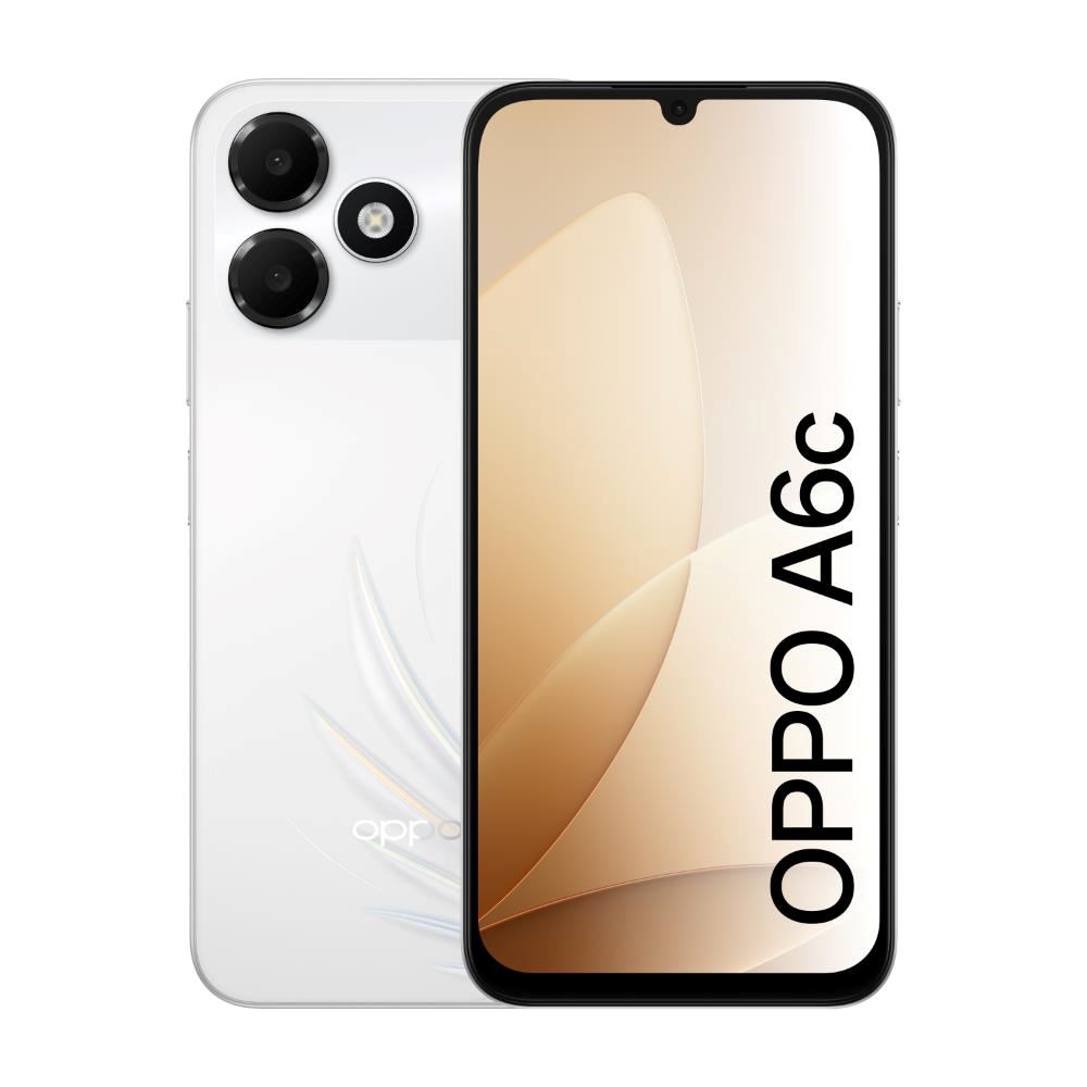 Celular OPPO A6c 128GB 4GB RAM Blanco