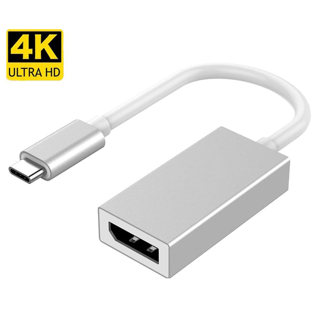 Convertidor Adaptador Tipo C a Displayport DP 4K 60Hz