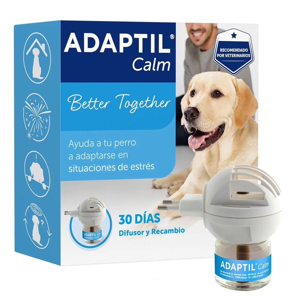 Difusor Antiestres para Perros Adaptil Calm con Recarga 48ml