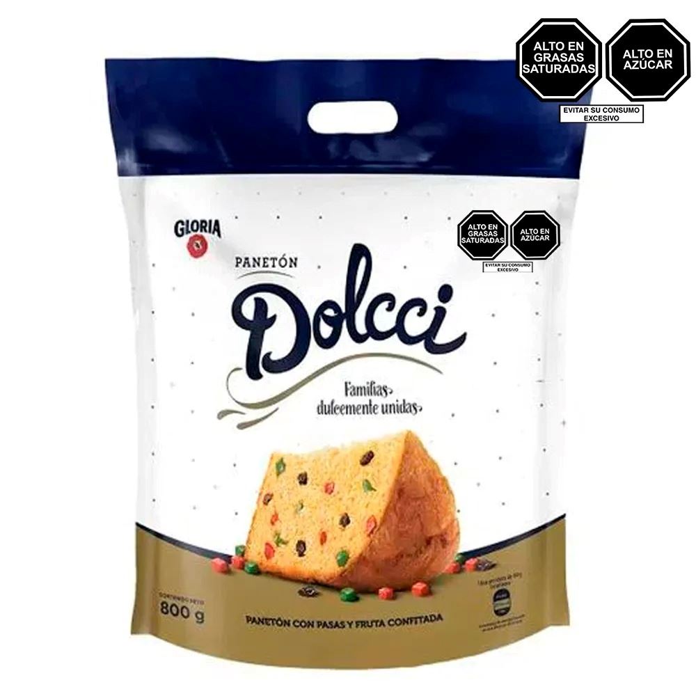 Panetón DOLCCI Bolsa 800gr