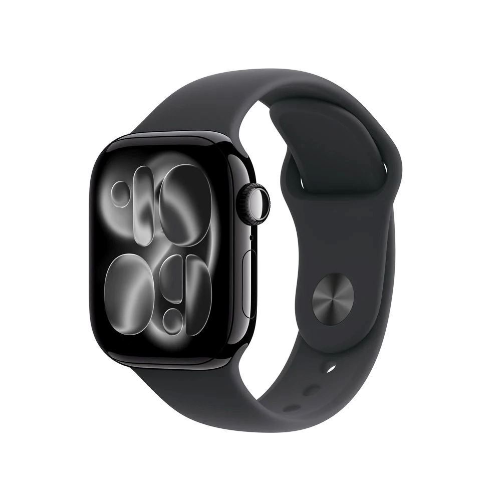 Apple Watch Series 11 GPS 46mm Jet Black Sport Band Black Talla M/L