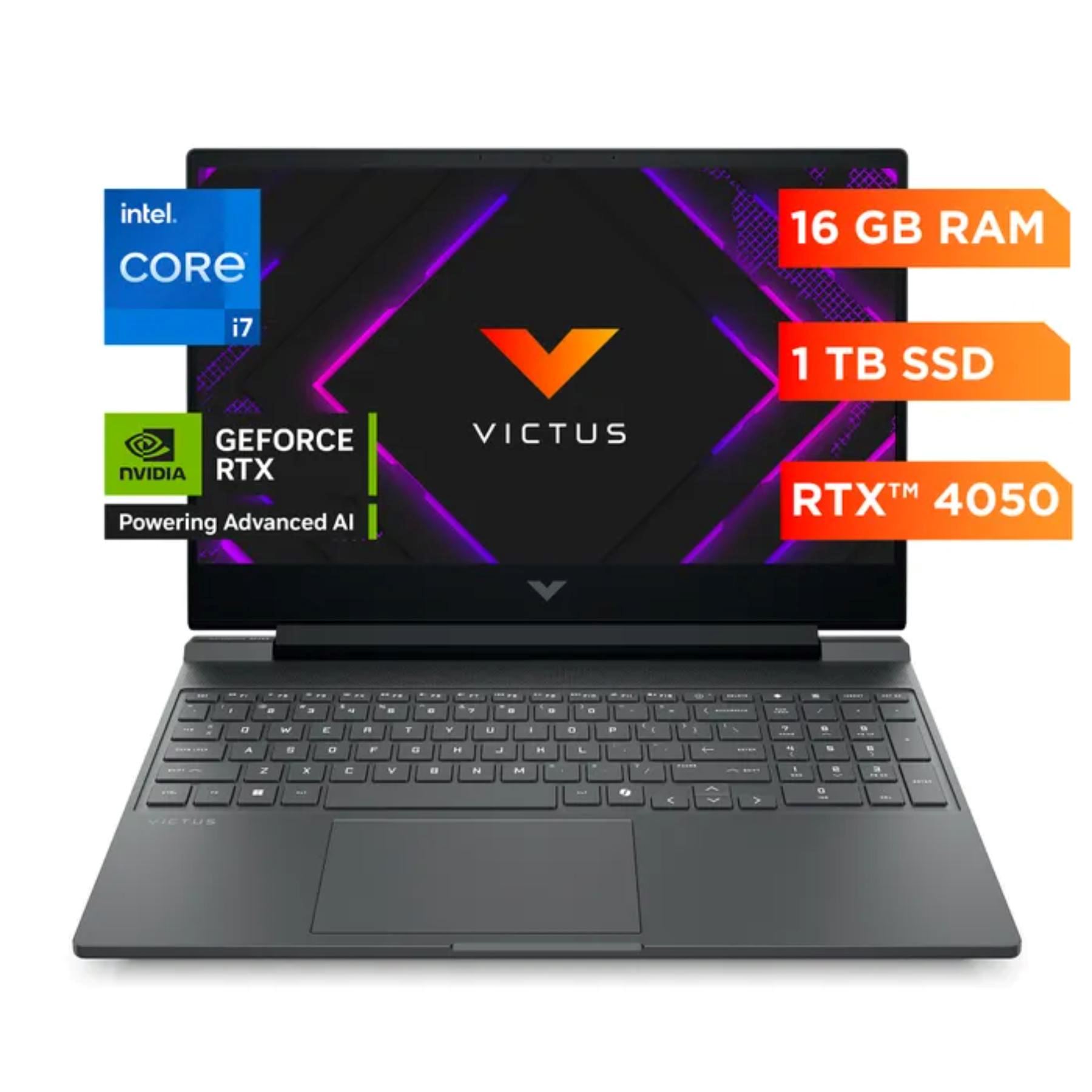 Laptop Gamer HP Victus 15.6" Windows 11 Home Intel Core i7-13620H 16GB 1TB SSD 15-FA2012LA RTX4050