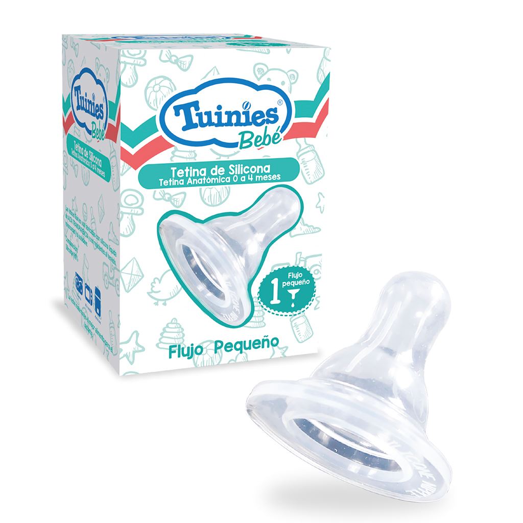 Tetina Tuinies  # 1 Silicona - Unidad 1 UN