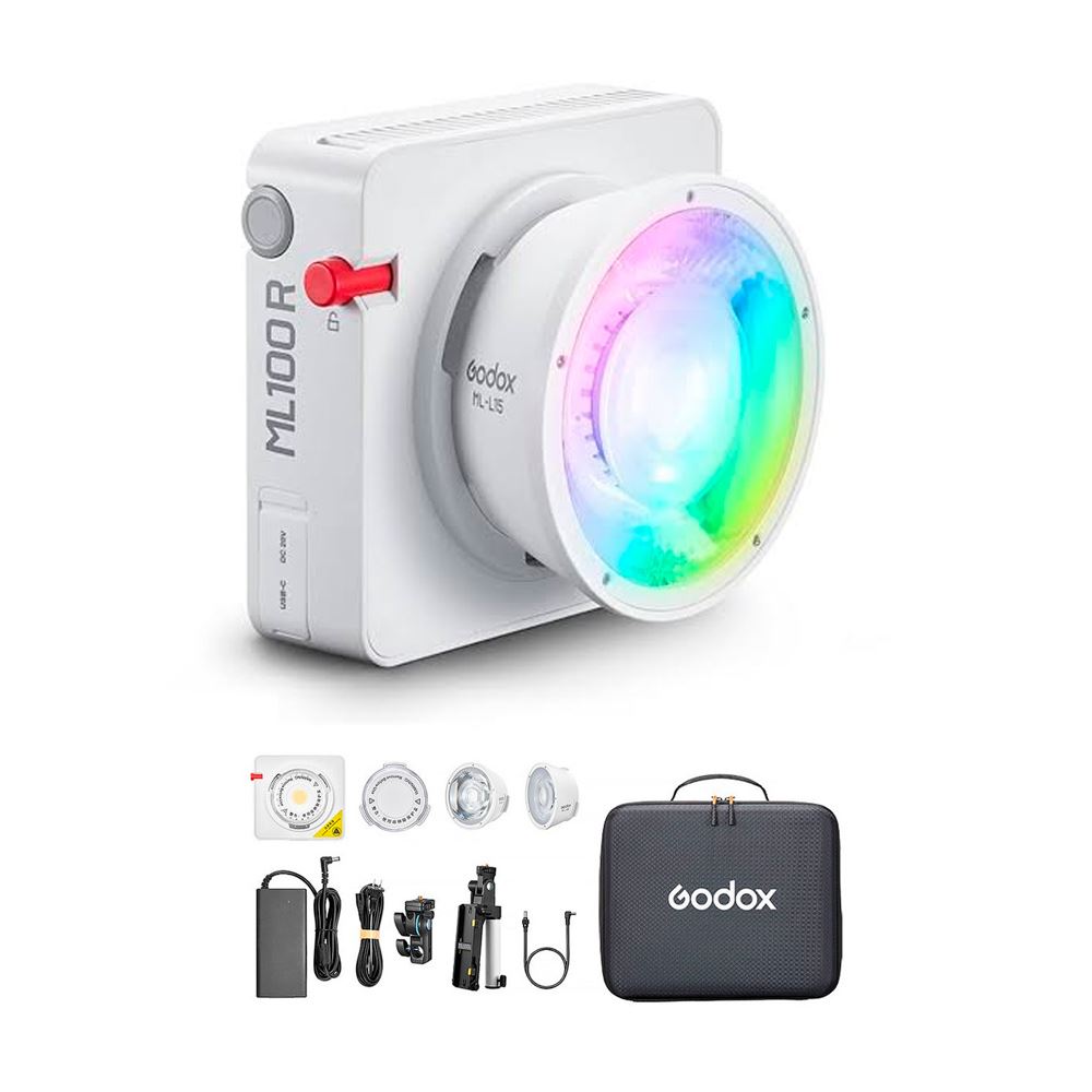 Luz Continua Godox RGB ML100R Kit 2