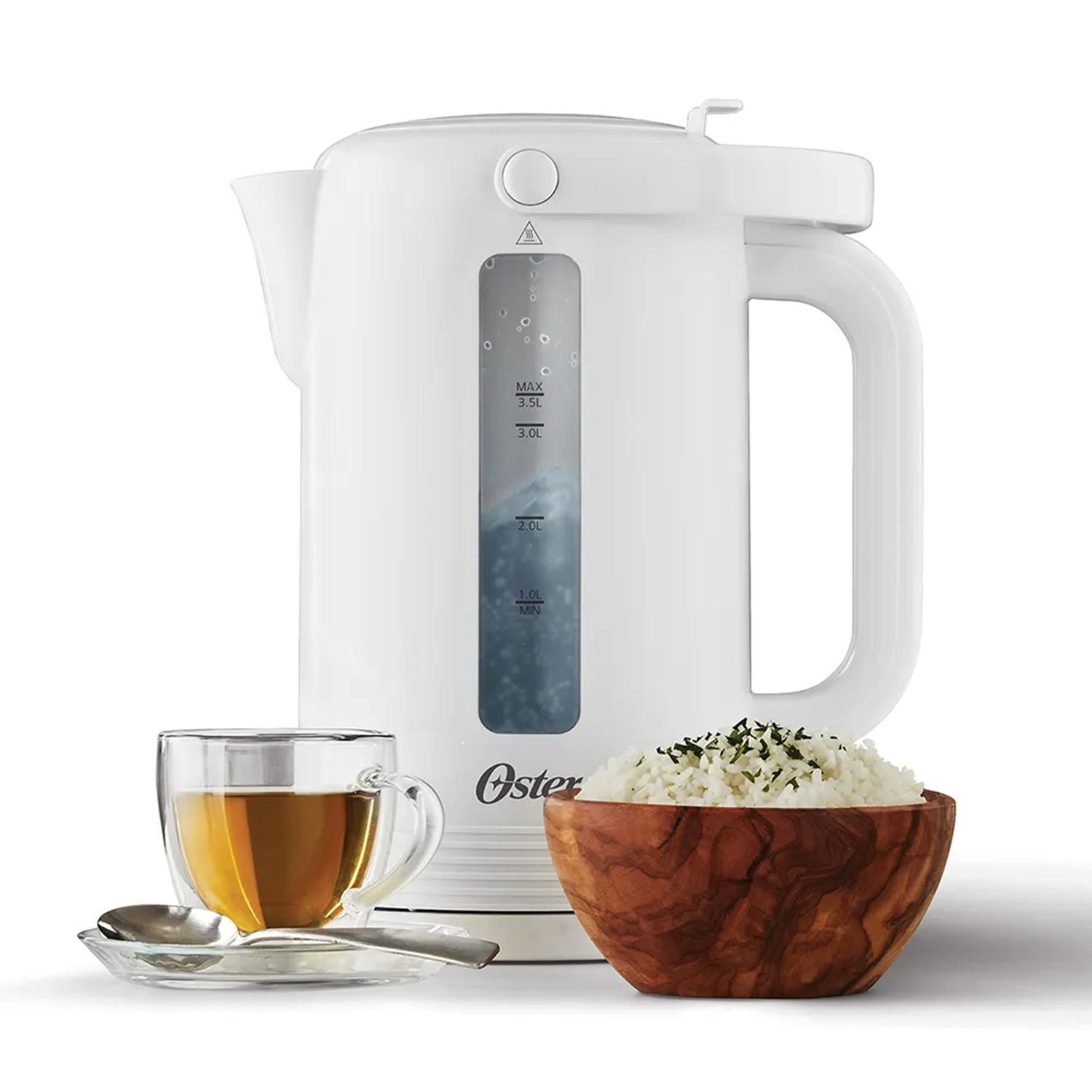 Hervidor eléctrico Oster de 3.5L de gran capacidad BVSTKT35W