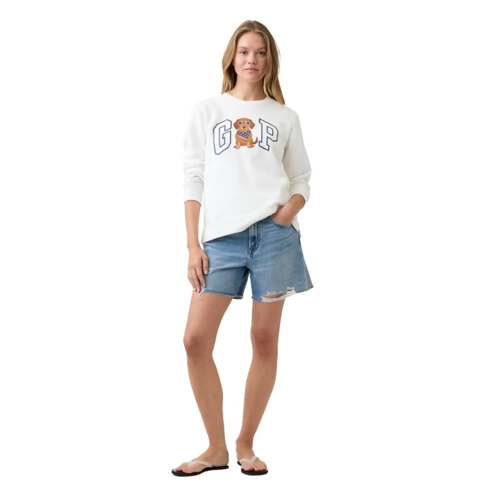 POLERA GAP LOGO NEW OFF WHITE T-L