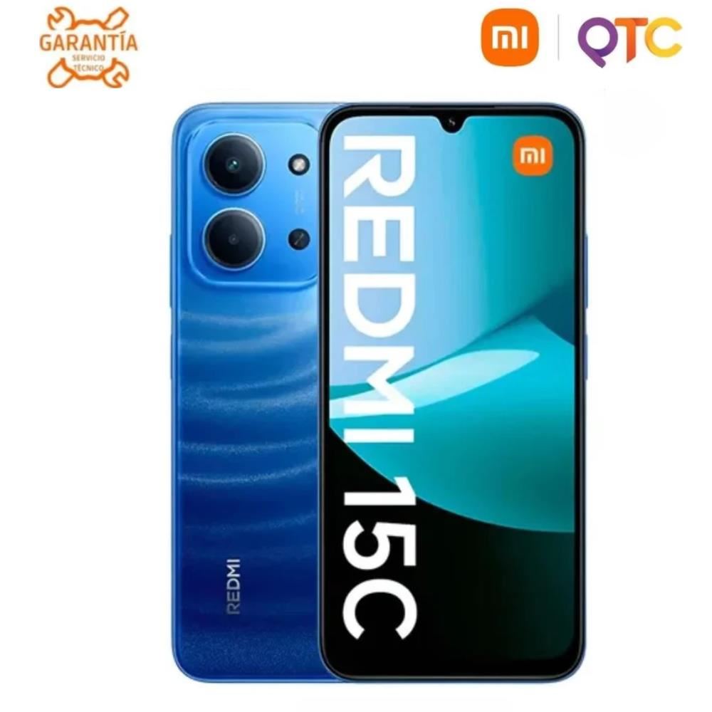 Celular Xiaomi Redmi 15C 6.9" 4GB RAM + 256GB ROM - Azul