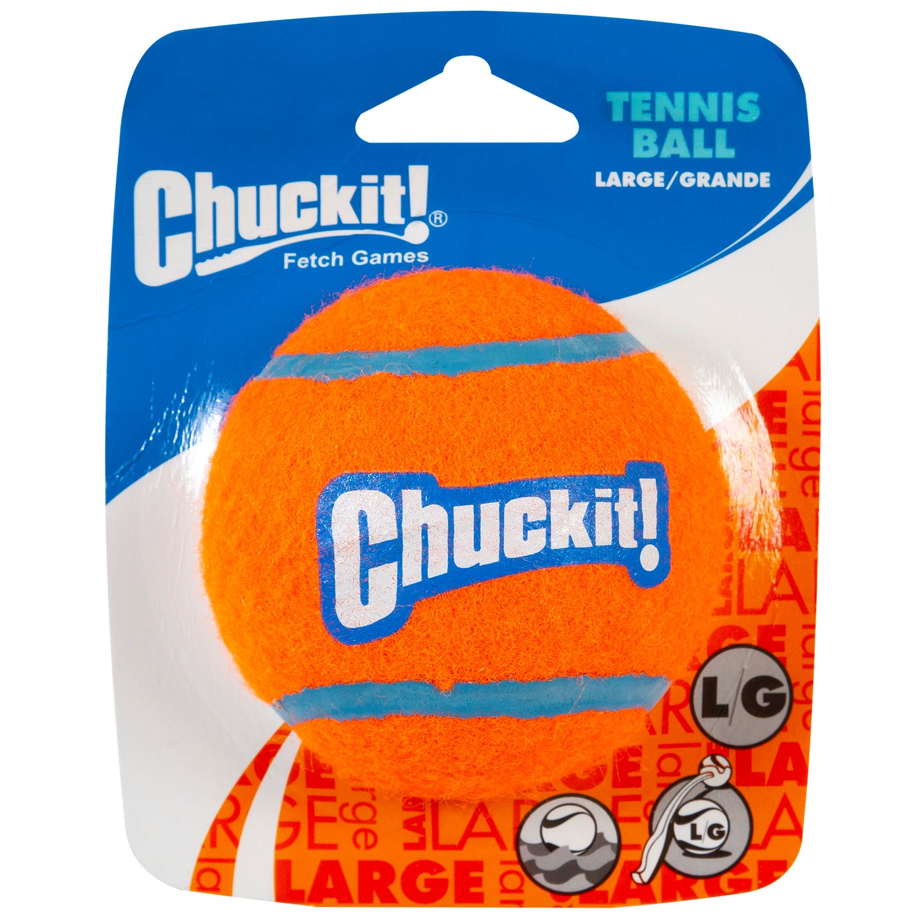 Chuckit! Juguete Tennis Ball 1-Pack Large