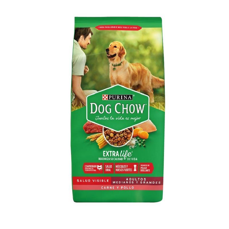 Comida Perros DOG CHOW Razas Med/Gde 15kg