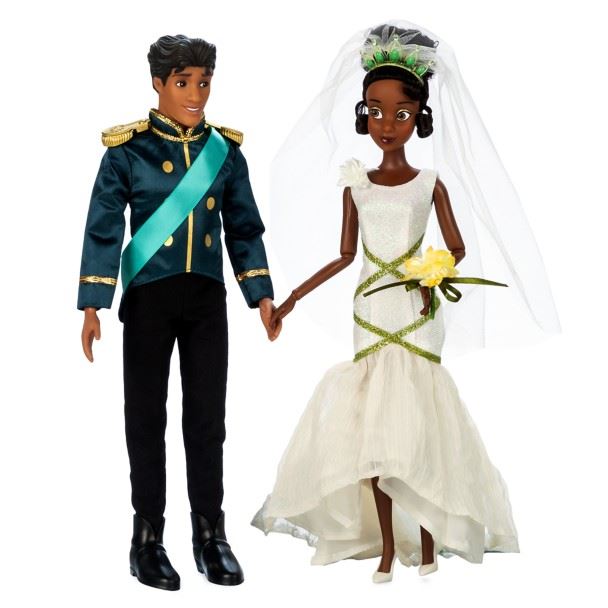 Set de muñecas Tiana y Naveen – Boda – La princesa y el sapo