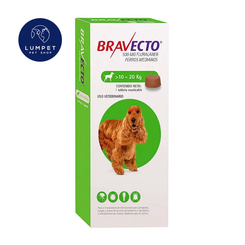 Bravecto 10 - 20 kg 500 mg