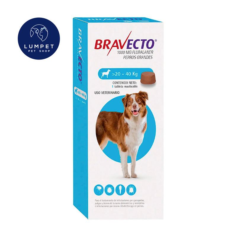 Bravecto 20 - 40 kg 1000 mg