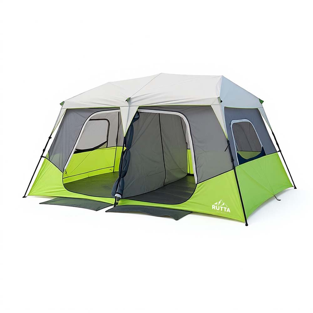 Carpa Instantánea QuickCamp 8P Impermeable 3000 mm
