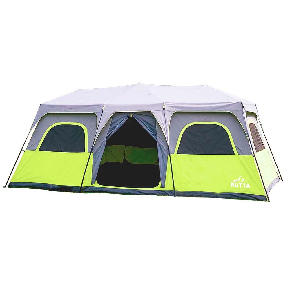 Carpa Instantánea QuickCamp 12P Impermeable 3000 mm