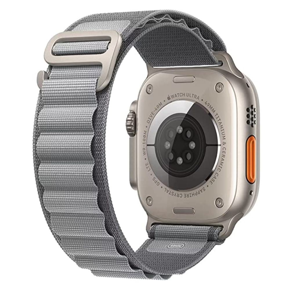 Correa Alpine Loop Para Apple Watch Color Gris 44/45/46/49mm