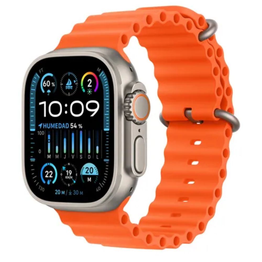 Correa Ocean Ultra para Apple Watch de 44/45/46/49 mm Color Naranja