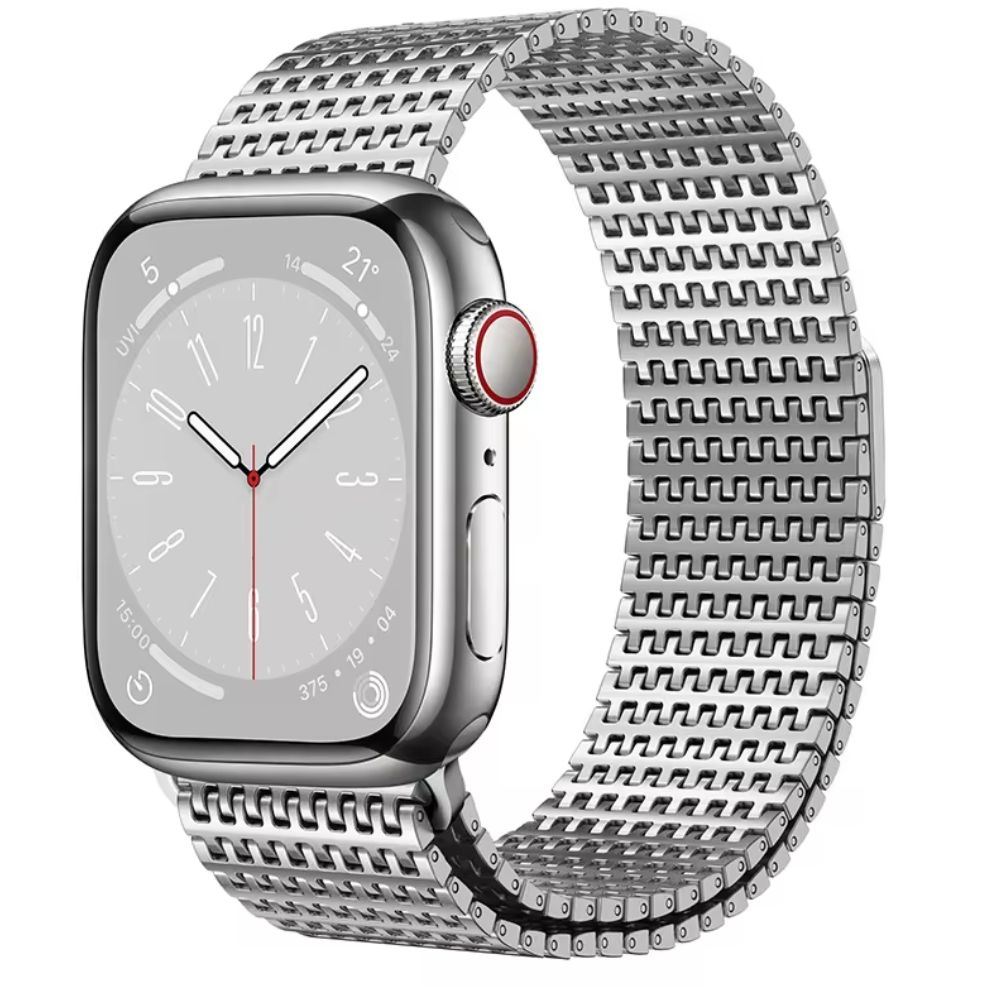 Correa Acero Milanese Loop Malla para Apple Watch Color Plateado
