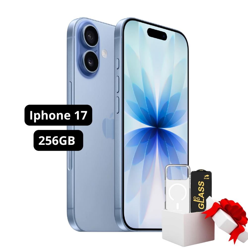 IPHONE 17 256GB ESIM - MIST BLUE + COMBO DE REGALO