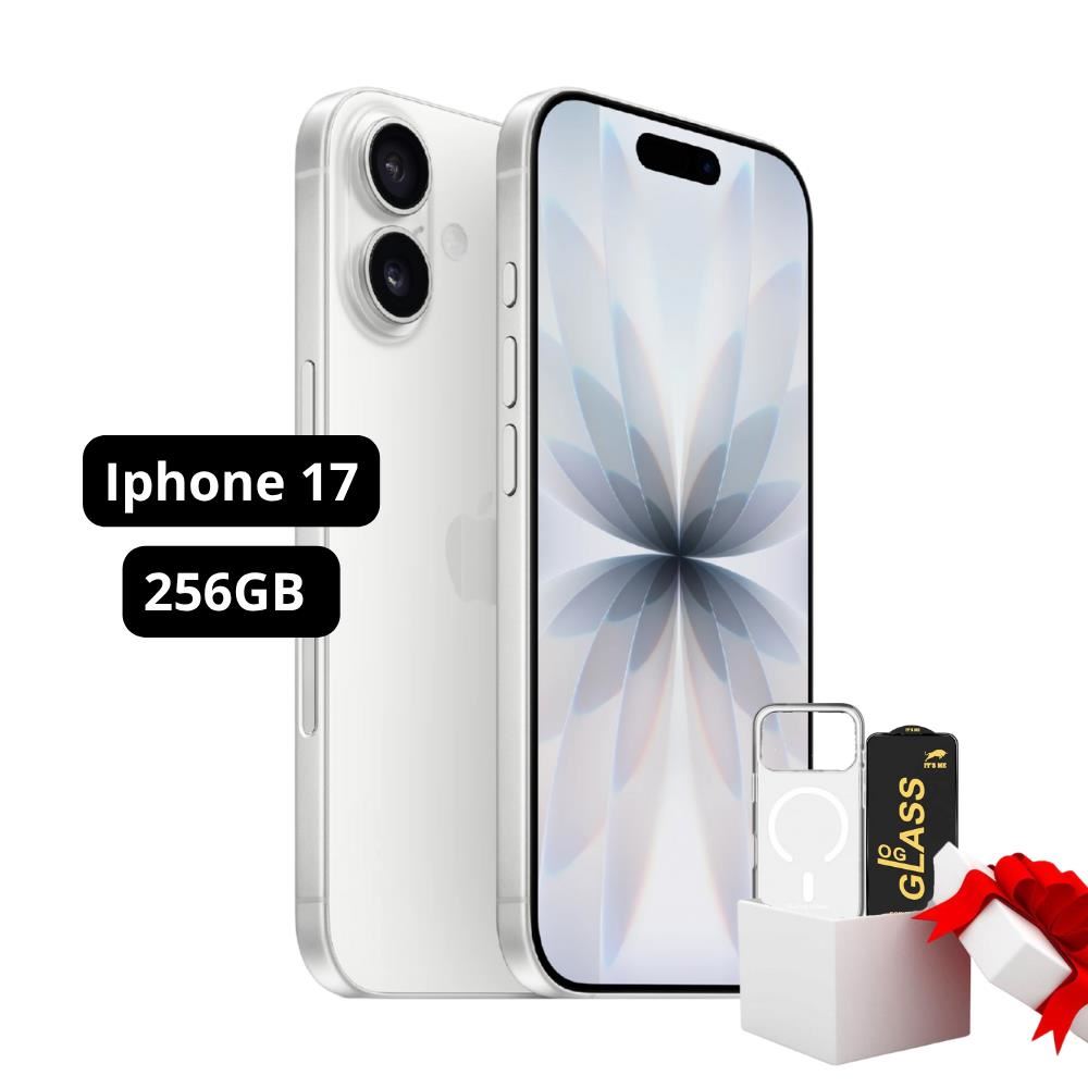 IPHONE 17 256GB ESIM - WHITE + COMBO DE REGALO