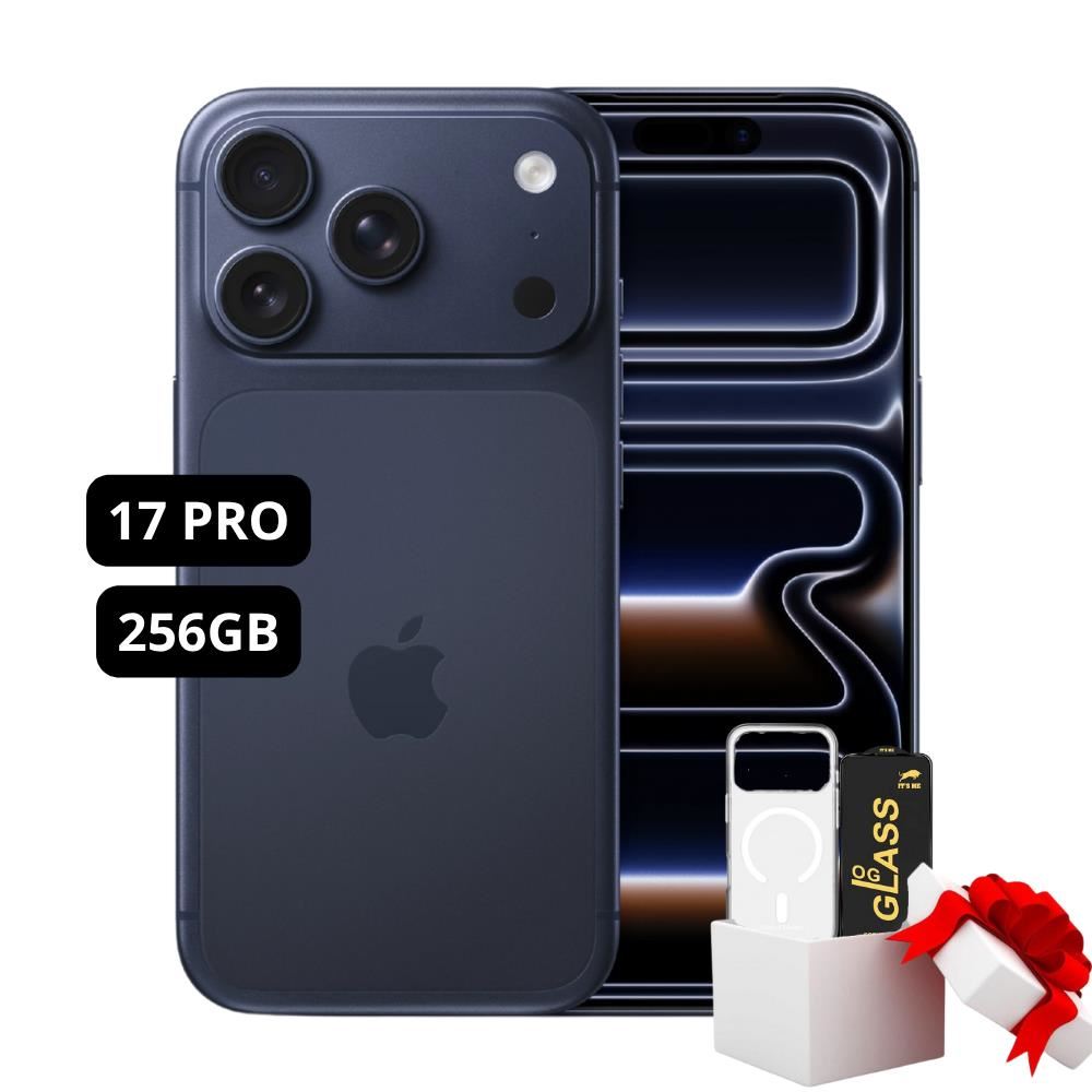 IPHONE 17 PRO 256GB ESIM - DEEP BLUE + COMBO DE REGALO