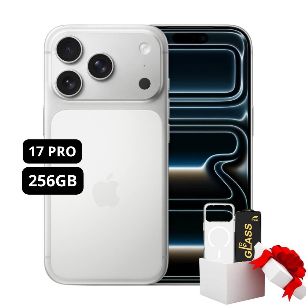 IPHONE 17 PRO 256GB ESIM - SILVER + COMBO DE REGALO