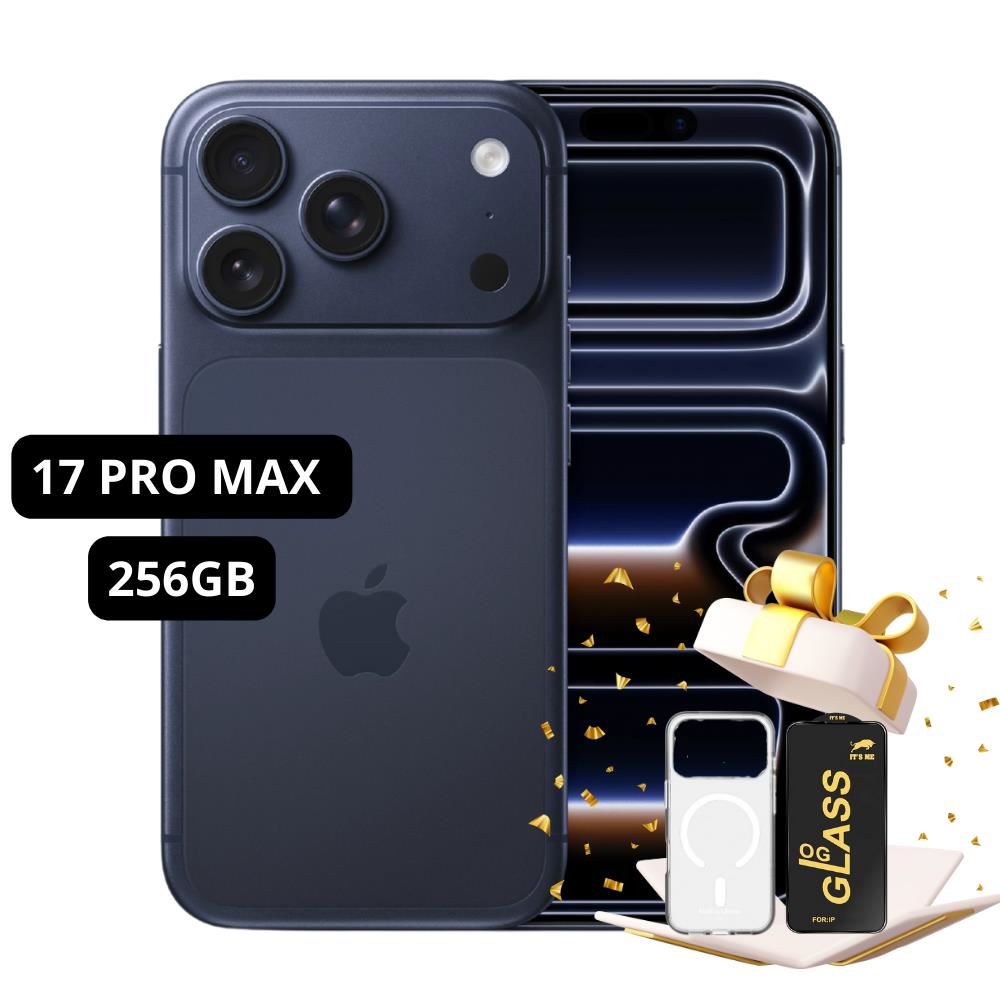 IPHONE 17 PRO MAX 256GB DEEP BLUE - ESIM + REGALOS (DESPACHO RÁPIDO)