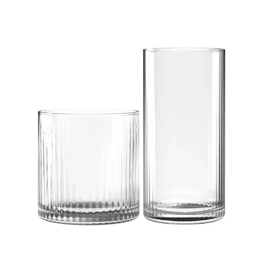 Set Vasos Ferrand X 8 Pzas Pulse Rock 355ml + Long Drink