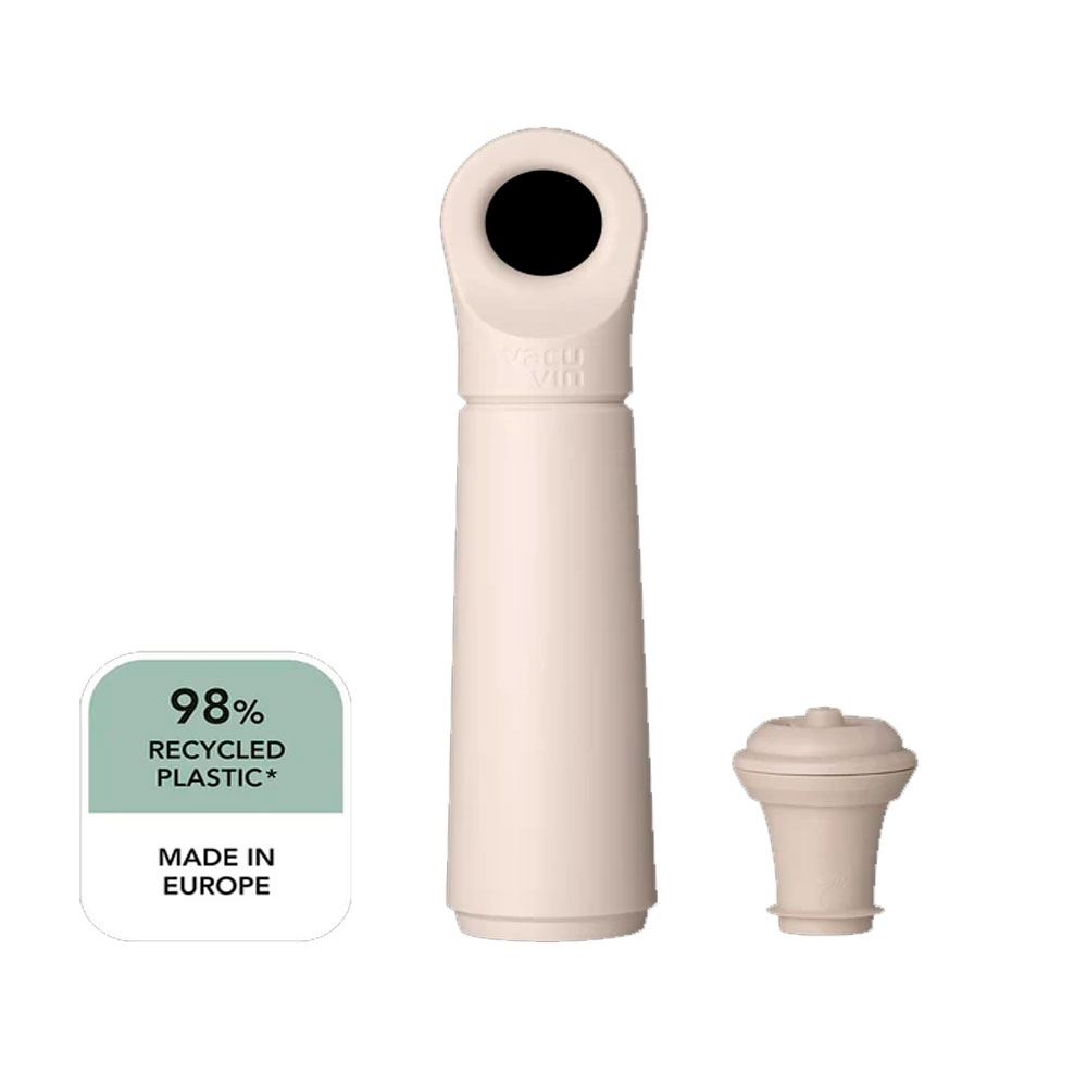 Conservador de Vino bomba al vacio Vacu Vin 1 Tapon arena