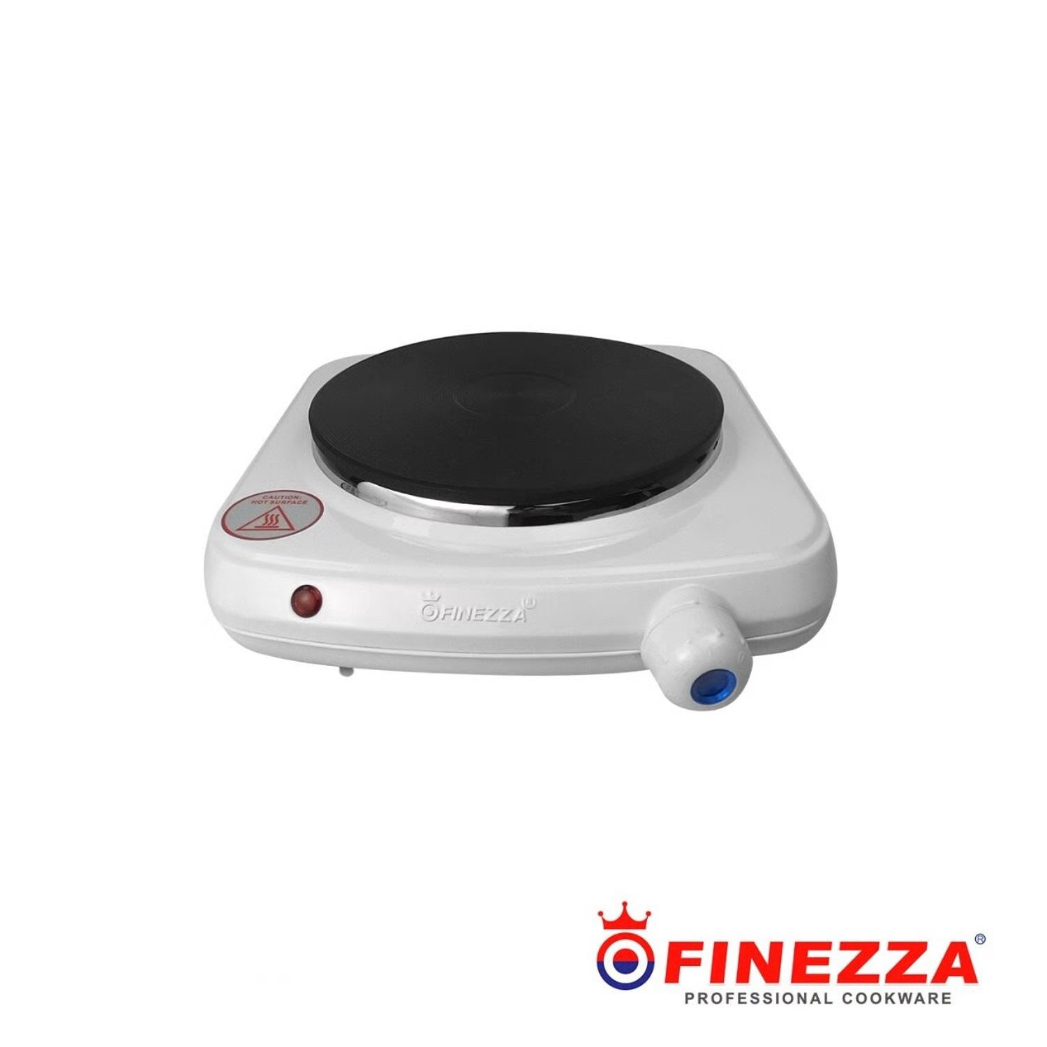 Cocina Eléctrica 1 Hornilla Finezza FZ-201D1B Blanco