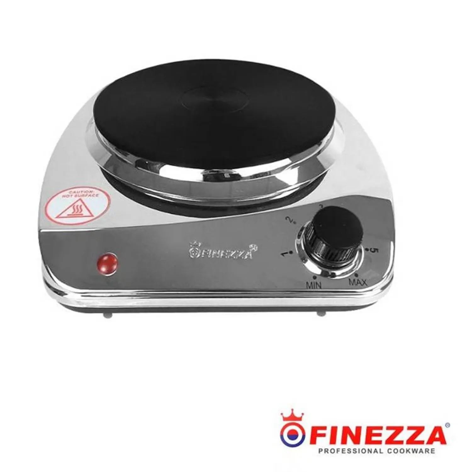 Cocina Eléctrica 1 Hornilla Finezza FZ-202D3CH Acero