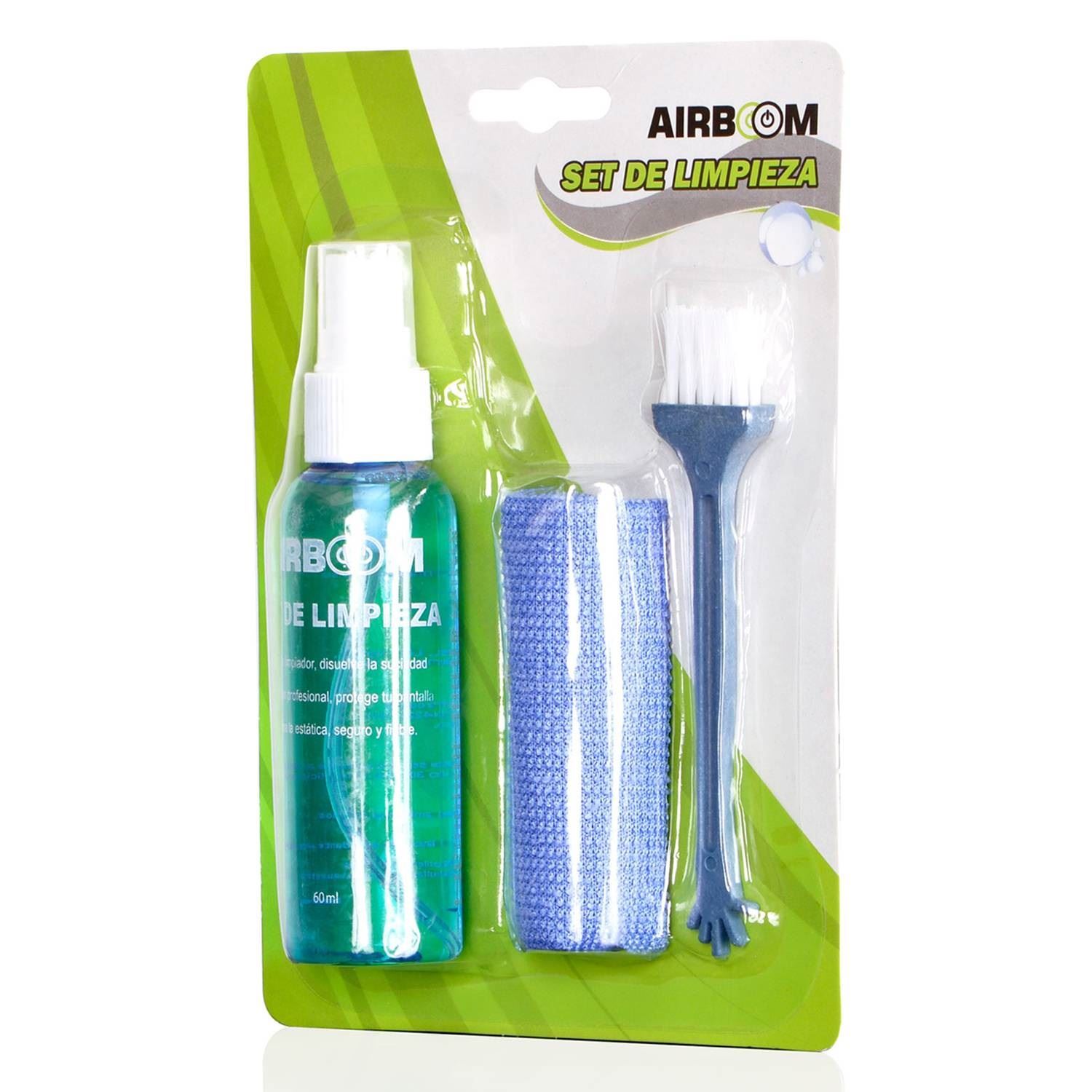 Kit Limpieza Multiuso para Laptop Monitores Celulares TV LED LCD AB C3