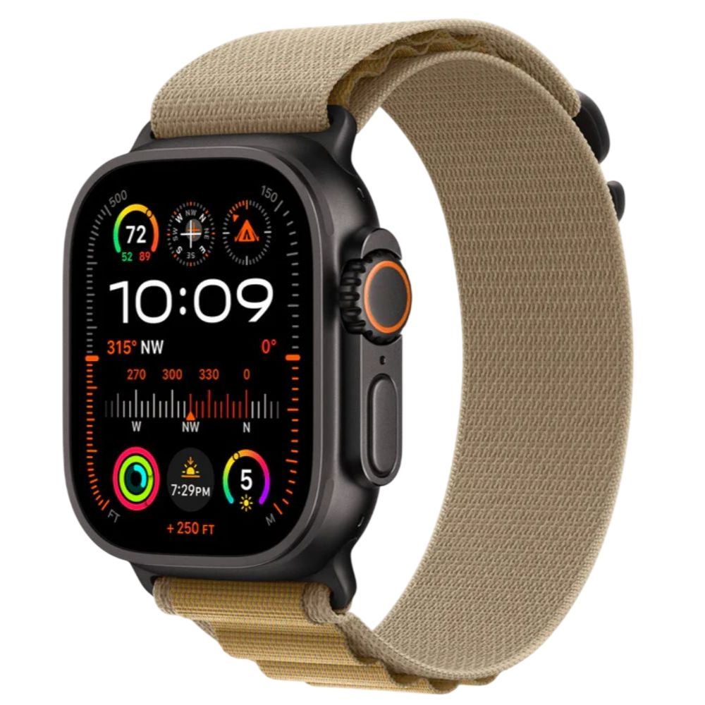 Correa Alpine Loop para Apple Watch Color Canela Cierre G Titanio