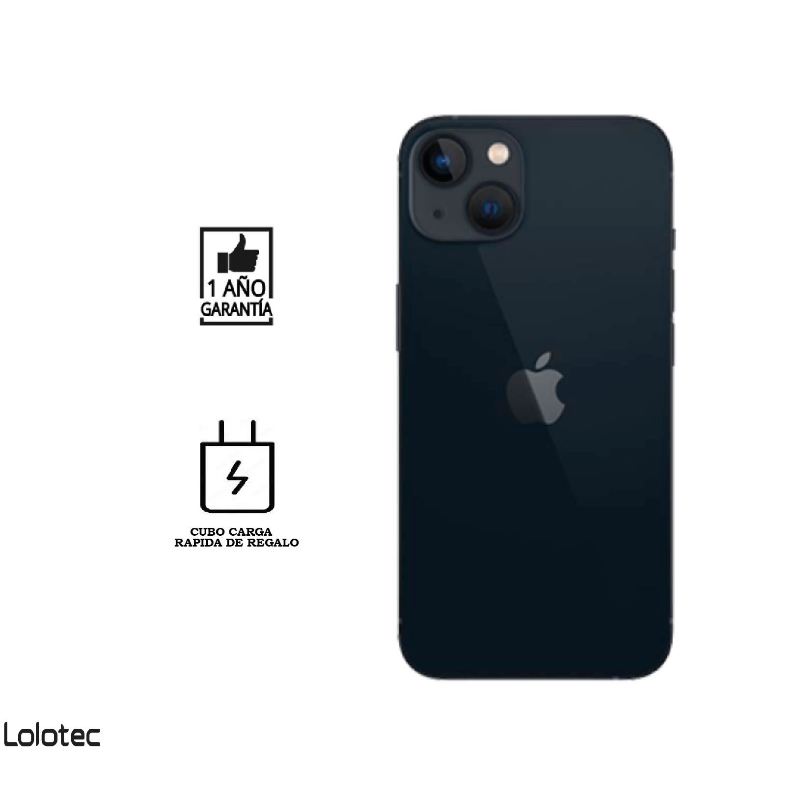 iPhone 13 128 Gb I Reacondicionado Grado A I color: Midnight