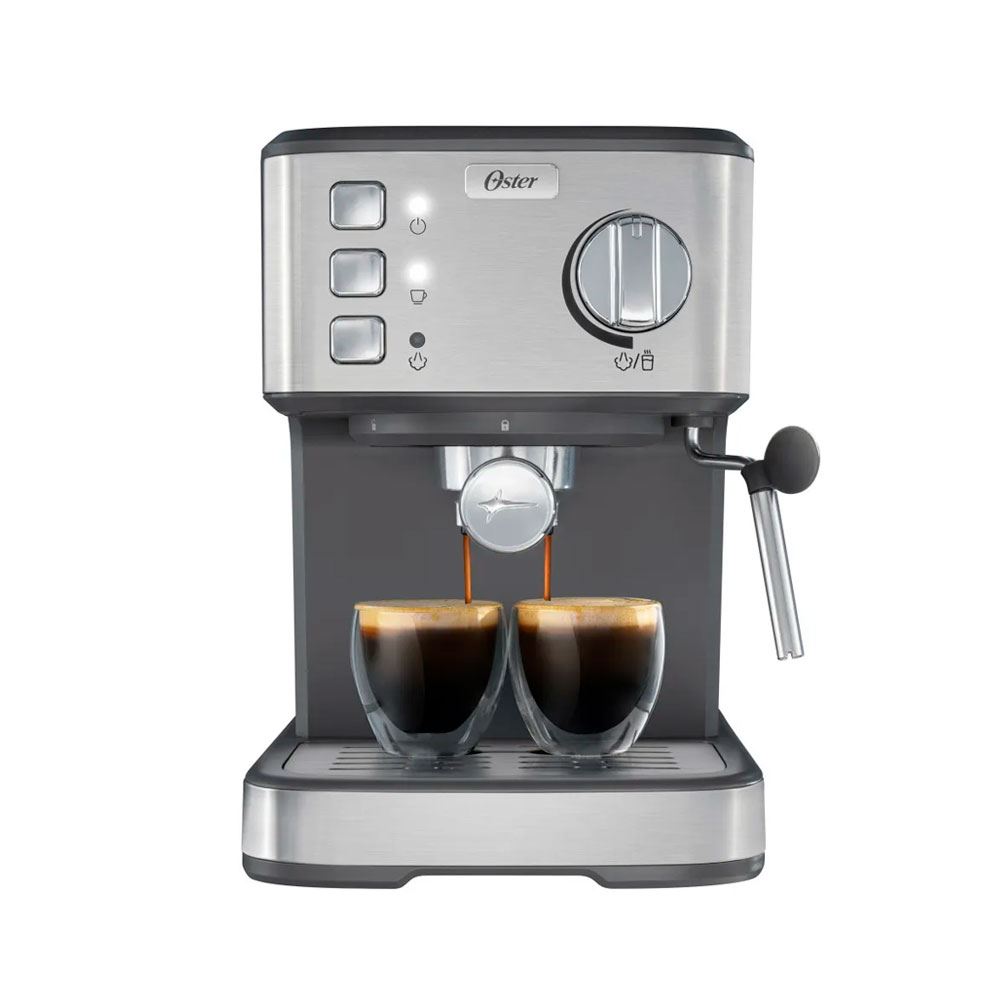 Cafetera Espresso Oster 2 x Ciclo BVSTEM5502 15 Bares