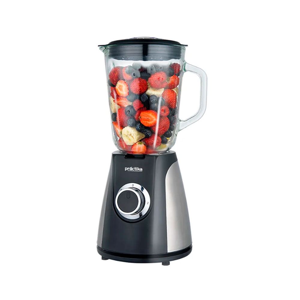 Licuadora Practika CD 700 1.5Lt 700W Inox vaso vidrio