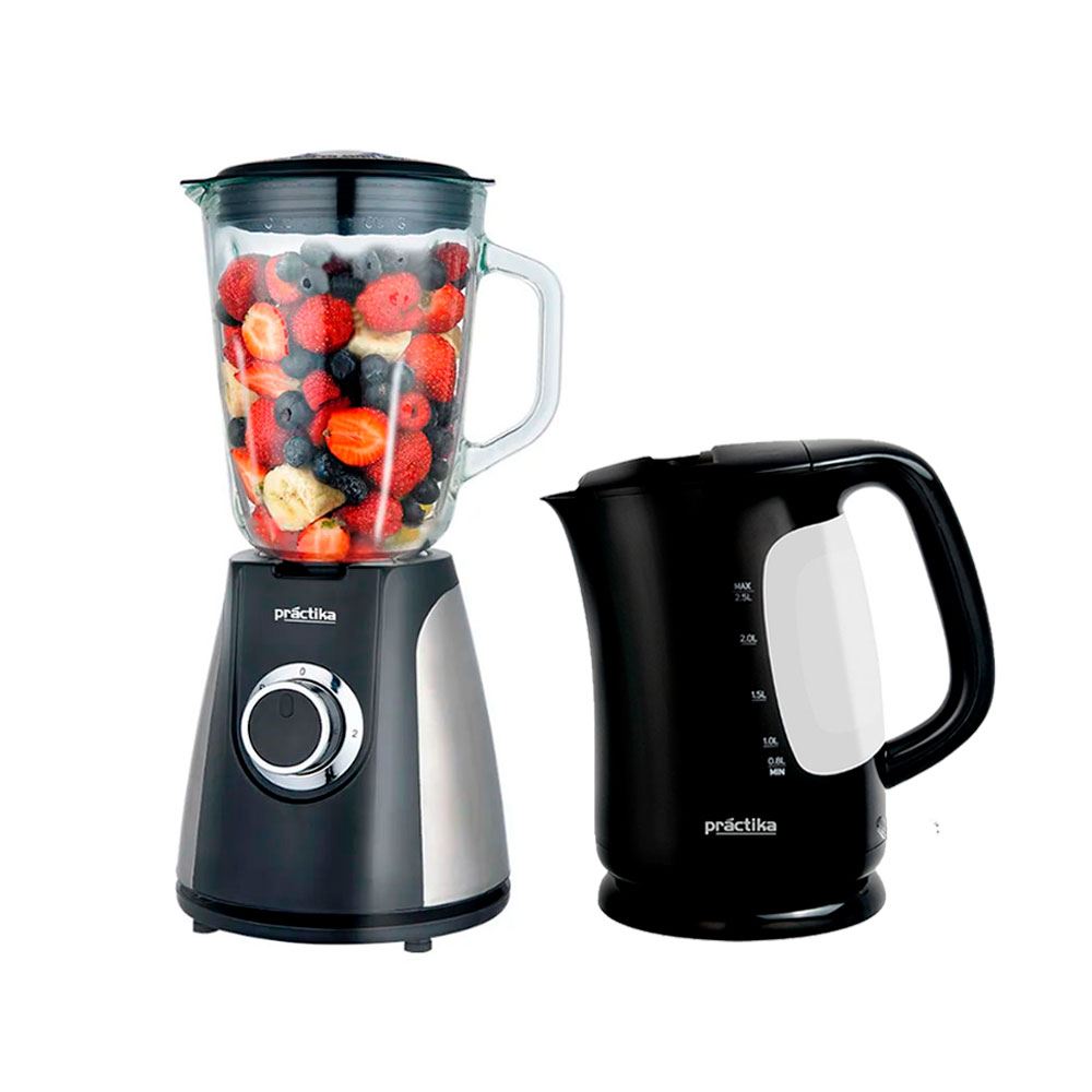 Combo Licuadora Practika CD700 700W+Hervidor 2.5 Lt