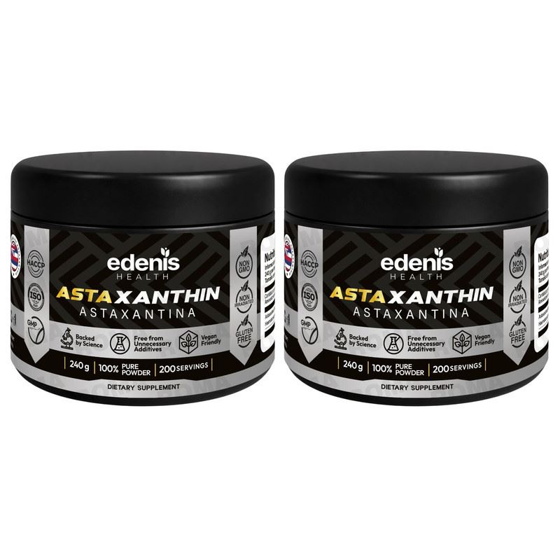 PACK 2 ASTAXANTINA ASTAXANTHIN 240G EDENIS HEALTH