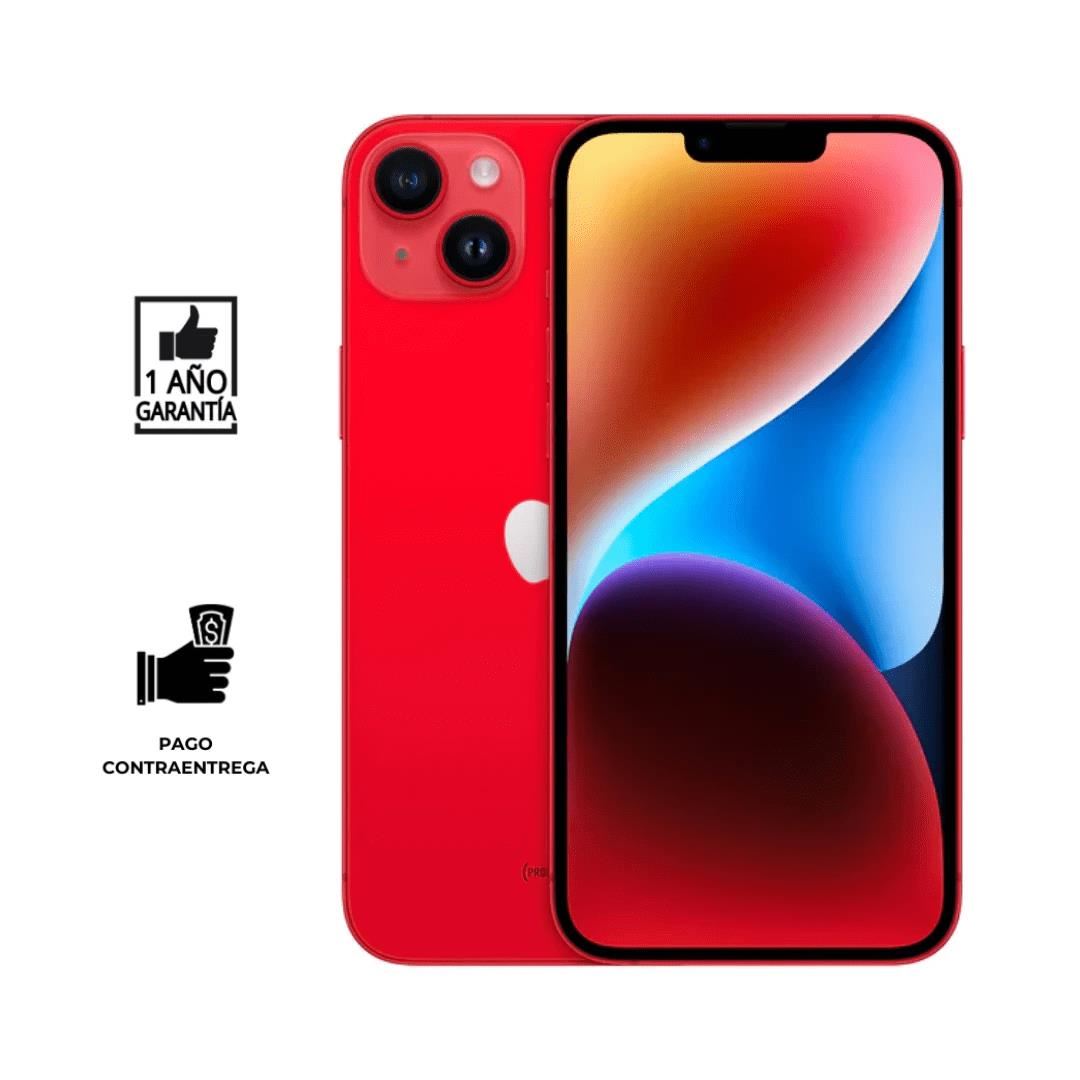 iPhone 14 128 Gb I Reacondicionado Grado A I color: Rojo