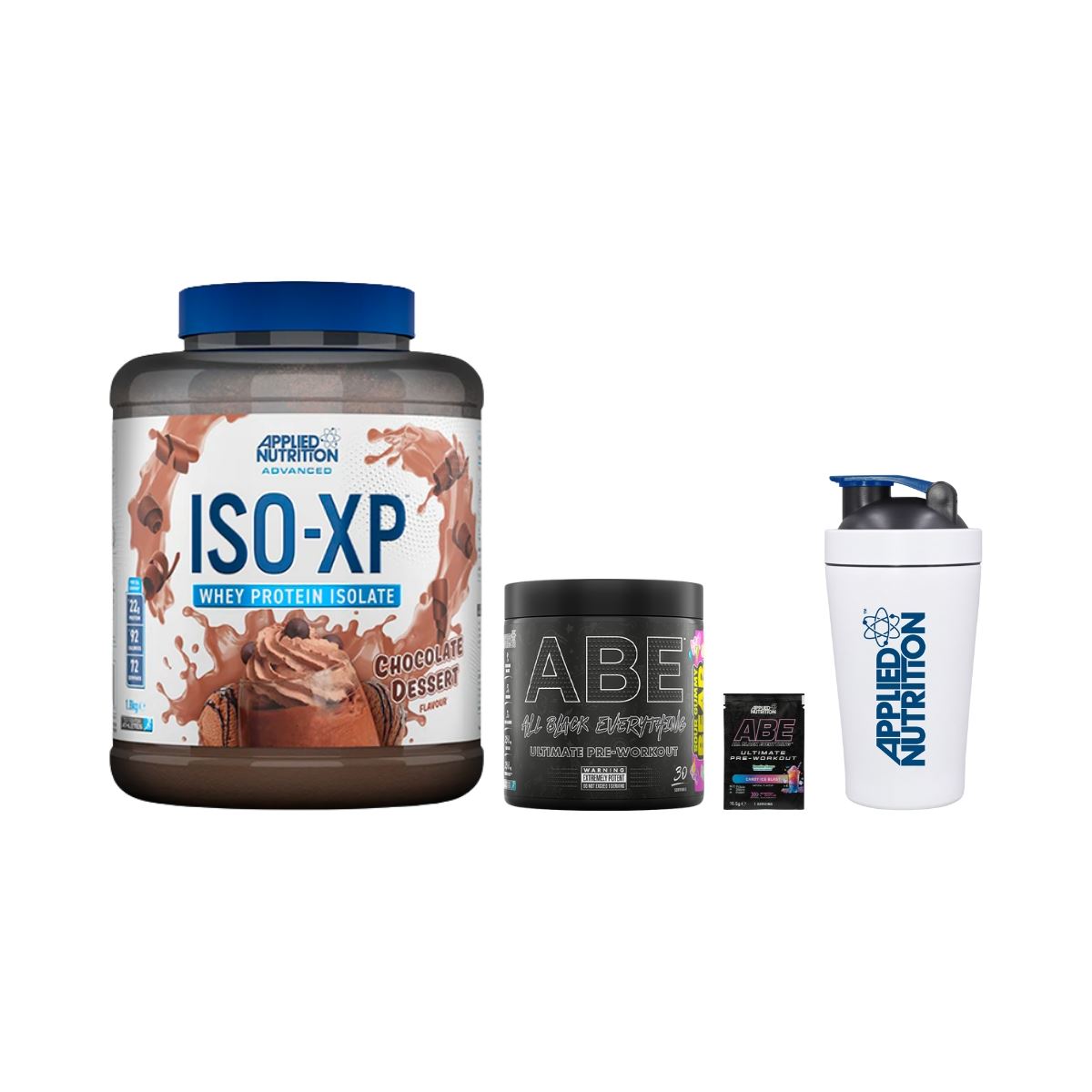 Proteína Aislada ISO-XP 1.8 kg. + ABE 315 gr.