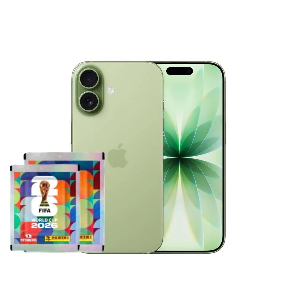 IPHONE 17 SAGE 256GB ESIM + 2 SOBRES PANINI