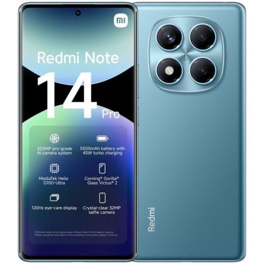 XIAOMI REDMI NOTE 14 PRO 4G 256GB 8GB - AZUL