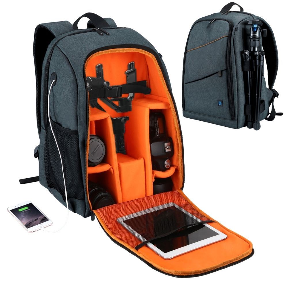 Mochila Fotográfica PuLuz P5011 Resistente y Ligera