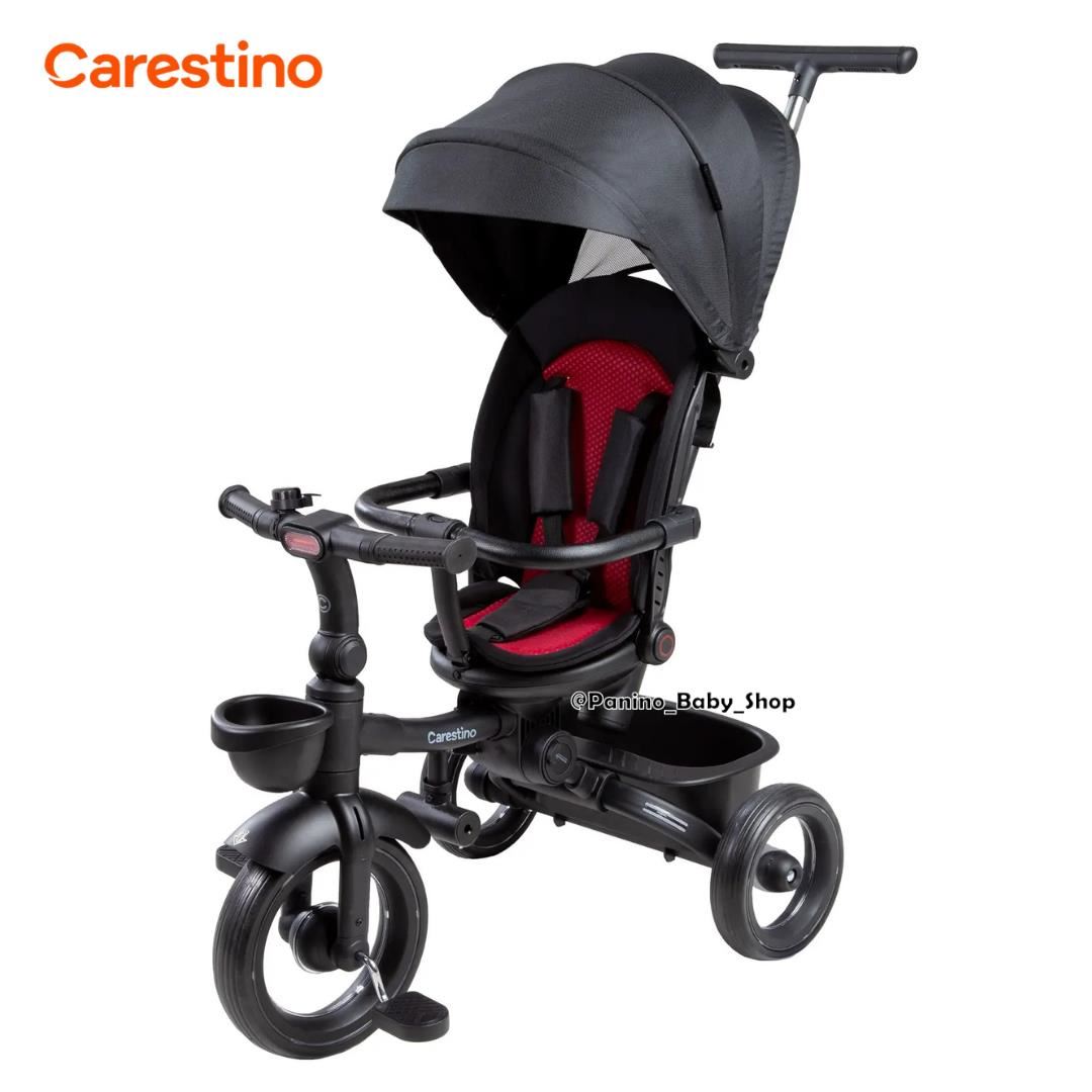 Triciclo Plegable y Giratorio 360 para Niños -SAFARI- Negro