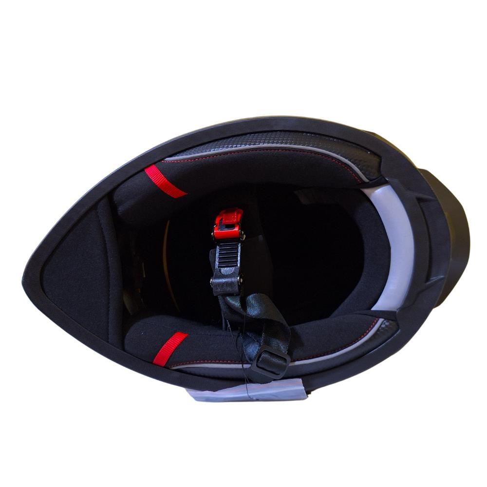 Casco Hoken FF702 Modular  Doble Visor talla M - Negro Brilloso