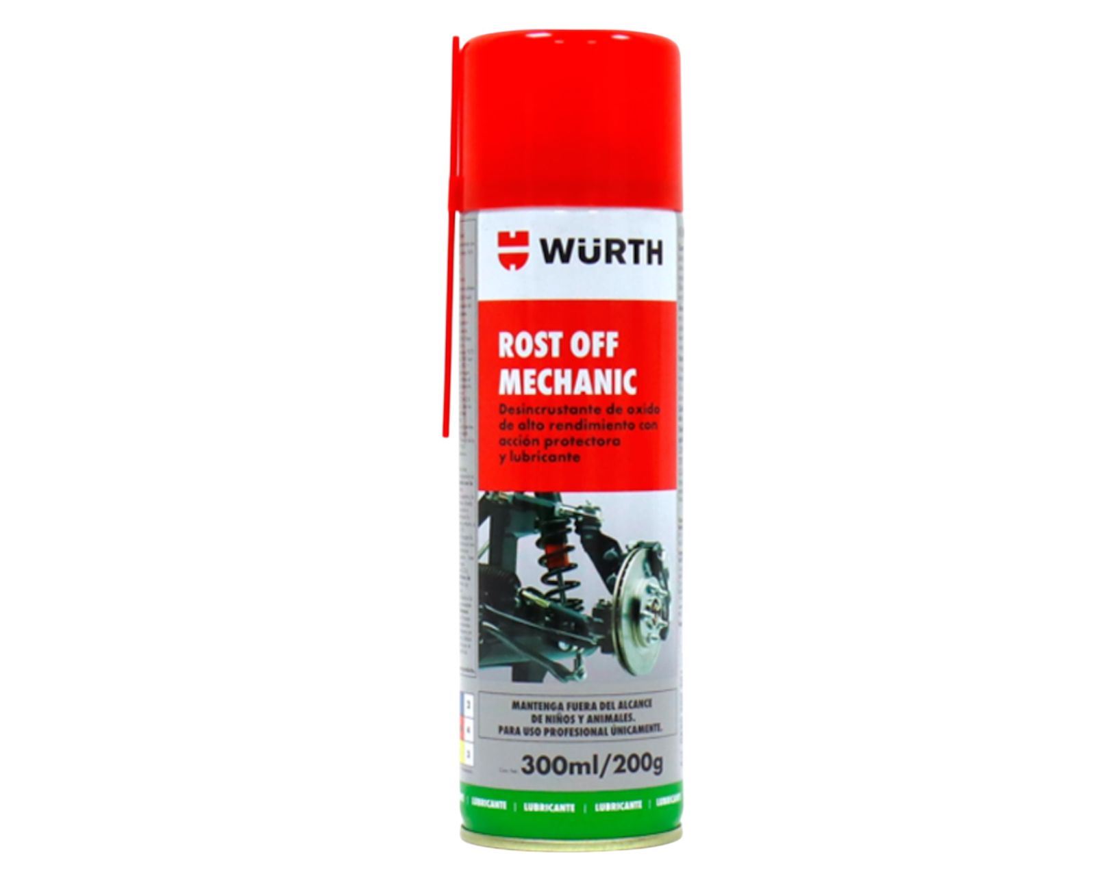 DESOXIDANTE WURTH - PARA MECANISMOS Y TORNILLOS DIFICILES