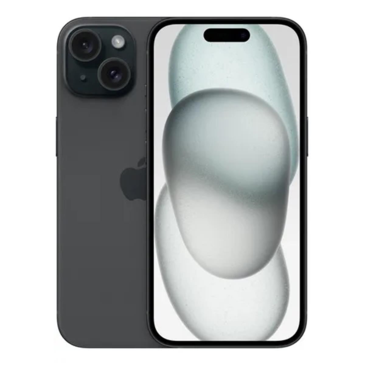 IPHONE 15 128GB NEGRO – ACTIVE | PANTALLA 6.1 SUPER RETINA XDR | CHIP A16 BIONIC | CÁMARA 48MP | USB-C
